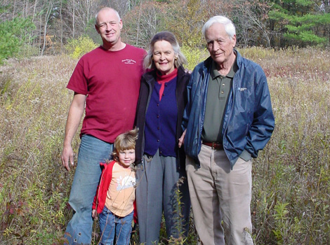 The Milton Preserve property is donated to Saratoga PLAN by Maryanna K. Milton