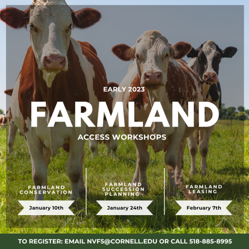 Farmland Access Workshop: Farmland Succession Planning